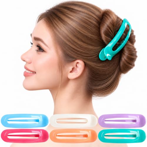 RC ROCHE Flat Claw Clips for Women Thick Hair