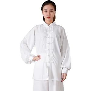Women Cotton Linen Tai Chi Uniforms, Kung Fu Clothing Morning Exercise Uniform blue1-XXS