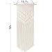 Anglink Macrame Wall Hanging Boho Bohemian Chic Geometric Wall Decor Art Tapestry Decorations for Dorm Apartment Room, Woven Wall Hanging