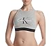 Calvin Klein Underwear Women's Retro Calvin Bralette, Millenial Stripe/Silver Foil, Small