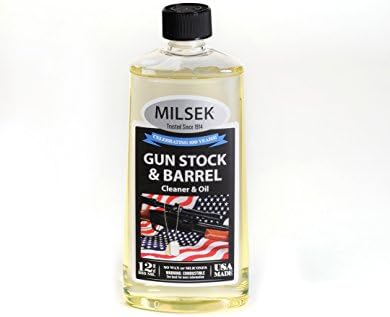 Milsek Gun Cleaner & Oil - Cleaning Supplies and Rust Remover for Rifles, Shotguns, Hand Guns and Pistol - 5 Fl Oz (Pack of 4)