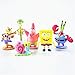 donau 6Pcs/Set Small Aquarium Decorations Cartoon Figures Set Kids Fish Tank Decorations