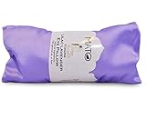Mato Lavender Eye Pillow Yoga Aromatic Himalayan Herbal Lilac Flaxseed Satin Cover
