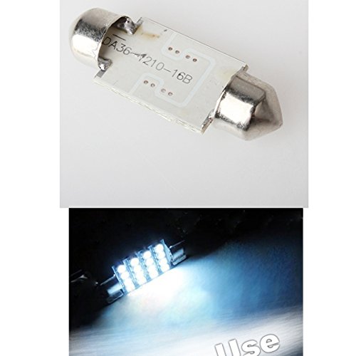 Mahoyo Reading Light, New Festoon Lantern 1206 16SMD 36MM Power Trunk Light Automotive Lighting