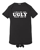 Panoware Funny Baby Bodysuits | I Only Cry When Ugly People Hold Me