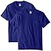 Hanes Mens Beefy-t Pocket T-shirt, Heavyweight Cotton Tee For Men, Full-cut 1 Or 2 Pack Fashion-t-shirts, Deep Royal - 2 Pack, X-Large US