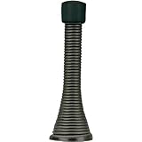 10 Pack - Designers Impressions Oil Rubbed Bronze Spring Door Stop w/Rubber Bumper: 1389