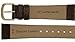 Men's Lizard Grain Watchband Brown 18mm Watch Band