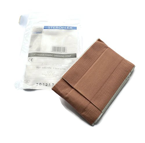 Steroplast D293 Fabric Dressing Strip, 7.5cm x 1m