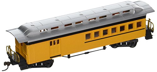 Bachmann Industries 1860 1880 Combine Painted Unlettered Car, Yellow, HO Scale