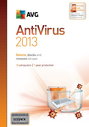 AVG Anti-Virus 2013 - 3 Users 1 Year