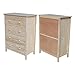 International Concepts Dresser with 4 Drawers, Unfinished
