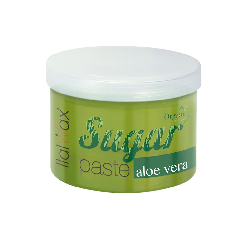 ITALWAX Sugar Paste Wax Hair Removal - Organic LINE (Aloe Vera)