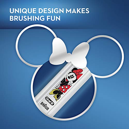 OralB Kids Electric Toothbrush Featuring Disney's Minnie Mouse