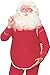 Rubie's mens Fillable Santa Belly Costume Accessory, Red, One Size US