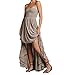 CA Mode Women's Halter Bridesmaid Evening Formal Gown Prom Maxi Long Dress