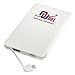 Nucharger C40U Card Size 4000mAh Slim Portable Charger Lightweight Power Bank w. Built-in MicroUSB, Lightning Adapter and Extra USB Port