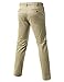 IDARBI Men's Flat Front Slim Fit Chino Pants 28-40W/32L (15 Colors)