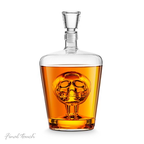 Final Touch Glass Brain Freeze 1 Liter Decanter