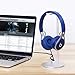 Aluminum Headphone Stand Headset Holder New Bee Headset Stand/Hanger for All Headphone Sizes (Silver)