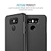 LG G6 Case, Maxboost mSnap Thin Cases [Black] Extreme Smooth Surface with Anti-Slip Matte Coating for Excellent Grip Hard Protective PC Covers for LG G6 2017