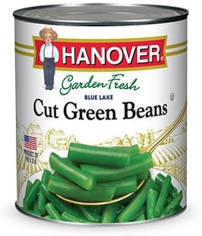 Hanover Garden Fresh Blue Lake Cut Green Beans (101 oz. can) (pack of 6)