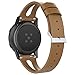 Leather Bands Compatible Samsung Galaxy Watch 42mm and Galaxy Active 40mm Band, Women 20mm Replacement Leather Strap for Samsung Galaxy Watch 42mm/Galaxy Watch Active 40mm