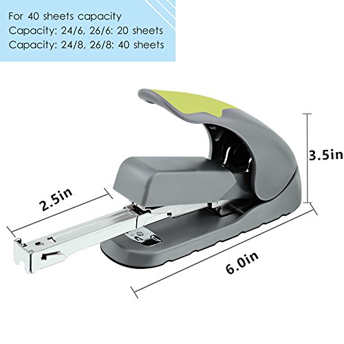 image for Ktrio Stapler Desk Stapler Reduced Effort Stapler Low force by up to 6