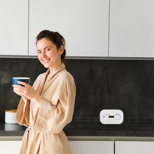 FireAngel FA6812 Kohlenmonoxid Melder, Tragbarer CO Melder mit LCD Anzeige – Mit 10-Jahres-Sensor - Für Zuhause, Reisen & Wohnwagen 2