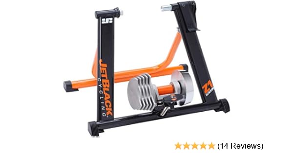jet black bicycle trainer