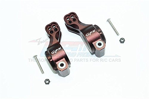 Arrma Senton 6S BLX (AR102654) Upgrade Parts Aluminum Rear Knuckle Arm - 1Pr Set Brown