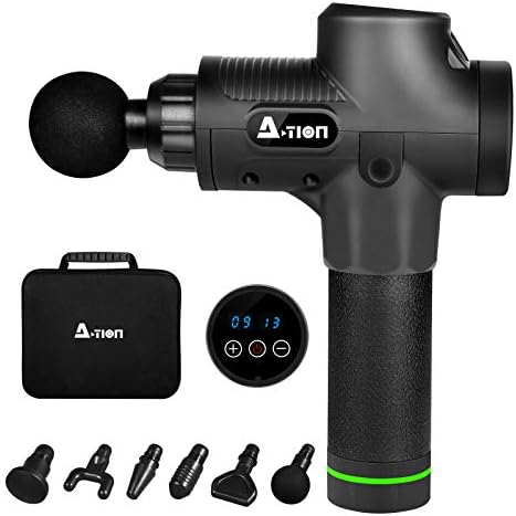 ACTION Elektryczny pistolet do masażu mięśni, masażer ręczny ...