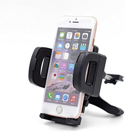 Car Mount Phone Holder, Binfrog Car Air Vent Mount Holder Cradle for 3-7 inch iPhone, Andriod Cellphones and GPS (Black)