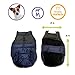 Pet Craft Supply Comfortable, Stylish Puffer Jacket Sweater Clothes Warm Pup Dog Doggie Cat Shirt Winter Puppy Pajamas Jacket for Dogs, Navy, Medium (8983)