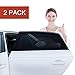 Baby Car Window Shade,Universal Rear Window Sun Shade with Breathable Mesh,Premium for Small & Medium Car Camping(2 Pack)