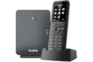 Yealink W77P - 1302027 DECT IP Phone System - W57R Handset + W70B Base