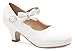 Olivia K Girls Bow Mary Jane Kitten Heel Pumps (Toddler/Little Girl)