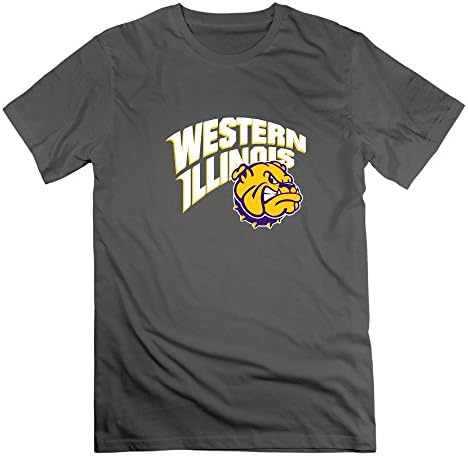 Western Illinois University O Neck Men Organic Cotton Tee-shirts Cheap