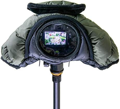 CamRebel Rain Cover Sleeve Water-Resistant Cold-Proof Sound-Proof Thick Coat for Stage Shooting Bird Shooting Winter Shooting