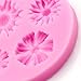 SaSa Design Flower Daisy Mold,Soap Clay Fimo Chocolate Sugarcraft Baking Tool DIY Cake Silicone Mold for Baby Shower Party Cake Decoration (Flower Mold)