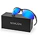 MAMJOIN Polarized Sports Sunglasses for Men Women Helpful for Cycling Running Driving Fishing Golf Baseball Outdoor Sports