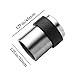 TPOHH Brushed Stainless Steel Cylindrical Floor Mount Door Stop, 1-3/4