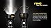 Fenix FD40 1000 Lumen CREE LED variable beam Flashlight with ARB-L4-4800 26650 battery, ARE-X1 Charger and EdisonBright brand battery carry case