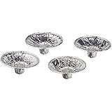 Disposable Aluminum Candle Holders - 50 Count