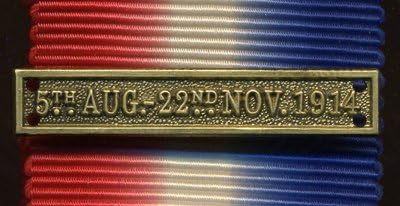 Great Britain WW1 August - November 1914 Bar To MONS STAR Medal