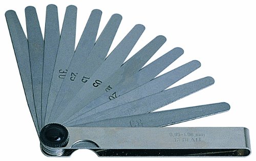 Metrica 35102 Feeler gauge 20 blades 100mm, grau