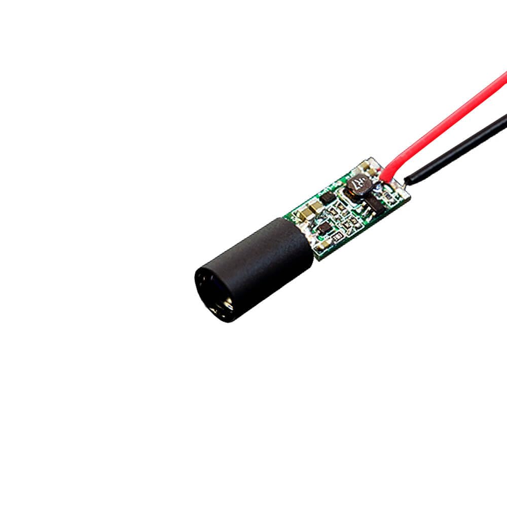 Quarton Direct Green Laser Module VLM-520-51 LPT (Non-DPSS Green Dot Laser Module: Operating Temperature Range : -20 °C ~ +65 °C)