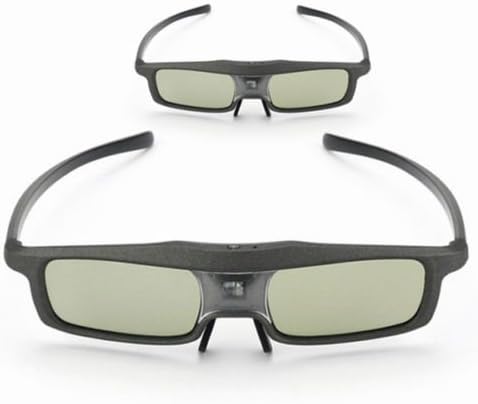 2x SainSonic 144Hz Universal 3D DLP-Link IR Active Shutter Rechargeable Glasses