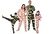 Big Feet Pjs Big Girls Pink Camo Kids Footed Pajamas Onesie Sleeper