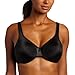 Olga Women's Signature Support Satin Bra, Black, 42DD